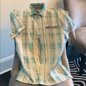 Men’s Large Mufti Color Calvin Klein button down